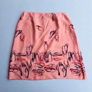 NWOT - Silk J. Jill Summer Skirt